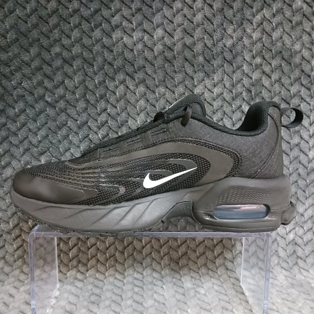 Nike Air Max Fire Black White GS Casual Sneakers Shoes Size 6Y Women's 7.5